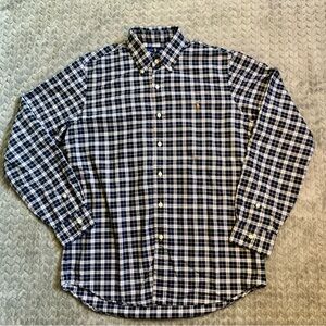 Ralph Lauren Navy Green White Pink Checkered Shirt